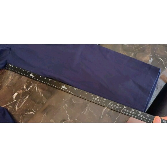 Dana Buchman Navy Blue Dress Pants Work Uniform Slacks Womens Sz 16 Straight Leg - Picture 10 of 10